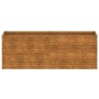 Jardinera acero corten 196x50x69 cm