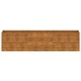 Jardinera acero corten 291x50x69 cm