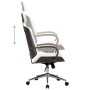 Office chair with synthetic leather headrest and white wood by vidaXL, Office chairs - Ref: Foro24-283135, Price: 191,95 €, D...