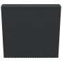 Macetero con interior extraíble PP ratán gris antracita 12/44 L von vidaXL, Töpfe und Pflanzgefäße - Ref: Foro24-364687, Prei...