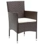 Garden dining set 11 pieces brown synthetic rattan by vidaXL, Garden sets - Ref: Foro24-3058575, Price: 811,98 €, Discount: %