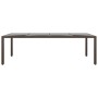 Garten-Essgruppe 11-teilig aus braunem synthetischem Rattan von vidaXL, Gartensets - Ref: Foro24-3058575, Preis: 794,57 €, Ra...
