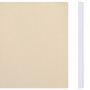 Cream PVC fence panel 35x0.19 m by vidaXL, fence panels - Ref: Foro24-147855, Price: 26,84 €, Discount: %