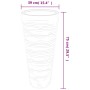Removable inner planter PP ribbed mocha look 18/45 L by vidaXL, Pots and planters - Ref: Foro24-364691, Price: 70,60 €, Disco...