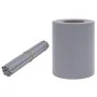 Matte light gray PVC fence panel 35x0.19 m by vidaXL, fence panels - Ref: Foro24-147871, Price: 29,05 €, Discount: %