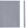 Matte light gray PVC fence panel 35x0.19 m by vidaXL, fence panels - Ref: Foro24-147871, Price: 28,53 €, Discount: %