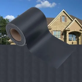 Matte dark gray PVC fence panel 35x0.19 m by vidaXL, fence panels - Ref: Foro24-147867, Price: 26,16 €, Discount: %