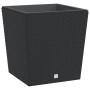 Planter with removable interior PP rattan anthracite gray 37/64 L by vidaXL, Pots and planters - Ref: Foro24-364681, Price: 6...