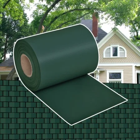 Green PVC fence panel 70x0.19 m by vidaXL, fence panels - Ref: Foro24-41618, Price: 54,72 €, Discount: %
