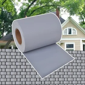 Panel de valla de PVC gris claro 70x0,19 m de vidaXL, Paneles de vallas - Ref: Foro24-41619, Precio: 49,67 €, Descuento: %