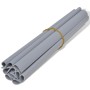 Hellgraues PVC-Zaunelement 70 x 0,19 m von vidaXL, Zaunpaneele - Ref: Foro24-41619, Preis: 50,71 €, Rabatt: %