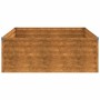 Jardinera acero corten 100x100x36 cm