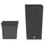 Planter with removable interior PP rattan brown 21/49 L by vidaXL, Pots and planters - Ref: Foro24-364676, Price: 44,60 €, Di...