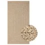 ZIZUR Jute-Look-Teppich für drinnen und draußen, 80 x 150 cm von vidaXL, Teppiche - Ref: Foro24-364830, Preis: 42,36 €, Rabat...