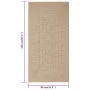 ZIZUR Jute-Look-Teppich für drinnen und draußen, 80 x 150 cm von vidaXL, Teppiche - Ref: Foro24-364830, Preis: 42,36 €, Rabat...