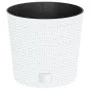 Planter with removable interior PP rattan white 15/15.3 L by vidaXL, Pots and planters - Ref: Foro24-364685, Price: 20,41 €, ...