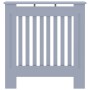Cubierta para radiador MDF gris 78 cm