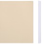 Privacy panels 4 pcs cream PVC 35x0.19 m by vidaXL, fence panels - Ref: Foro24-147857, Price: 85,61 €, Discount: %