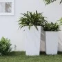 Planter with removable white PP rattan interior 21/49 L by vidaXL, Pots and planters - Ref: Foro24-364677, Price: 41,68 €, Di...