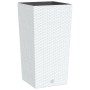 Planter with removable white PP rattan interior 21/49 L by vidaXL, Pots and planters - Ref: Foro24-364677, Price: 60,65 €, Di...