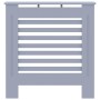Cubierta para radiador MDF gris 78 cm