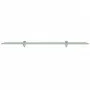 Floating glass shelf 80x10 cm 8 mm by vidaXL, Shelves and shelves - Ref: Foro24-243775, Price: 19,67 €, Discount: %