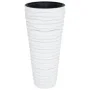 Removable inner pot PP ribbed appearance white 18/45 L by vidaXL, Pots and planters - Ref: Foro24-364692, Price: 59,67 €, Dis...