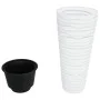 Removable inner pot PP ribbed appearance white 18/45 L by vidaXL, Pots and planters - Ref: Foro24-364692, Price: 59,67 €, Dis...