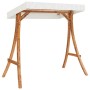 Swing bench with awning solid fir wood with teak finish by vidaXL, Garden rockers - Ref: Foro24-3200627, Price: 331,62 €, Dis...