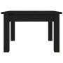 Mesa de centro de madera maciza de pino negro 45x45x30 cm de vidaXL, Mesas de centro - Ref: Foro24-814228, Precio: 41,67 €, D...
