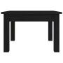 Mesa de centro de madera maciza de pino negro 45x45x30 cm de vidaXL, Mesas de centro - Ref: Foro24-814228, Precio: 41,67 €, D...
