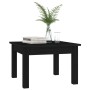 Mesa de centro de madera maciza de pino negro 45x45x30 cm de vidaXL, Mesas de centro - Ref: Foro24-814228, Precio: 41,67 €, D...