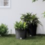 Removable inner pot PP rattan anthracite gray 15/15.3 L by vidaXL, Pots and planters - Ref: Foro24-364684, Price: 31,04 €, Di...