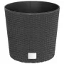 Removable inner pot PP rattan anthracite gray 15/15.3 L by vidaXL, Pots and planters - Ref: Foro24-364684, Price: 30,43 €, Di...