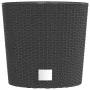 Removable inner pot PP rattan anthracite gray 15/15.3 L by vidaXL, Pots and planters - Ref: Foro24-364684, Price: 30,43 €, Di...