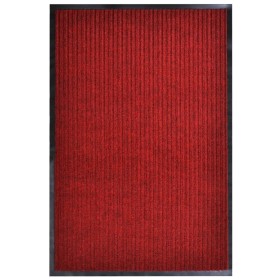 Felpudo de PVC rojo 117x220 cm