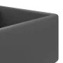 Luxurious square sink with dark gray ceramic overflow 41x41 cm by vidaXL, Sinks - Ref: Foro24-146950, Price: 84,47 €, Discoun...