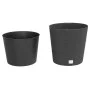 Removable interior planter PP rattan anthracite gray 35/37.5 L by vidaXL, Pots and planters - Ref: Foro24-364686, Price: 47,6...