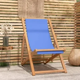 Silla de jardín de teca azul 56x105x96 cm by vidaXL, Garden chairs - Ref: Foro24-43803, Price: 74,03 €, Discount: %