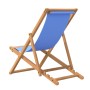 Gartenstuhl aus blauer Teakholz 56x105x96 cm von vidaXL, Gartenstühle - Ref: Foro24-43803, Preis: 75,40 €, Rabatt: %