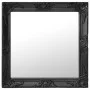 Baroque style black wall mirror 60x60 cm by vidaXL, Mirrors - Ref: Foro24-320335, Price: 69,13 €, Discount: %