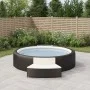 Bancos bañera hidromasaje y cojines 2 uds ratán sintético negro de vidaXL, Accesorios para piscinas y spa - Ref: Foro24-36226...