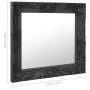 Baroque style black wall mirror 60x60 cm by vidaXL, Mirrors - Ref: Foro24-320335, Price: 69,13 €, Discount: %