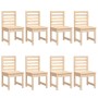 Garten-Essgruppe 11-teilig aus massivem Kiefernholz von vidaXL, Gartensets - Ref: Foro24-3154719, Preis: 667,22 €, Rabatt: %