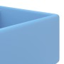 Lavabo cuadrado rebosadero cerámica azul claro mate 41x41 cm de vidaXL, Lavabos - Ref: Foro24-146945, Precio: 83,31 €, Descue...