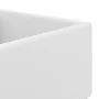 Square matte white ceramic overflow sink 41x41 cm by vidaXL, Sinks - Ref: Foro24-146943, Price: 99,68 €, Discount: %
