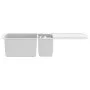 Kitchen sink with two white granite bowls by vidaXL, Sinks - Ref: Foro24-144855, Price: 242,61 €, Discount: %