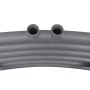 Radiador toallero de baño curvo gris 480x480 mm de vidaXL, Radiadores - Ref: Foro24-141896, Precio: 56,69 €, Descuento: %