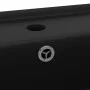 Luxurious square matte black ceramic overflow sink 41x41 cm by vidaXL, Sinks - Ref: Foro24-146953, Price: 85,66 €, Discount: %