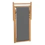 Klappbarer Strandstuhl aus massivem grauem Teakholz von vidaXL, Gartenstühle - Ref: Foro24-47415, Preis: 74,27 €, Rabatt: %